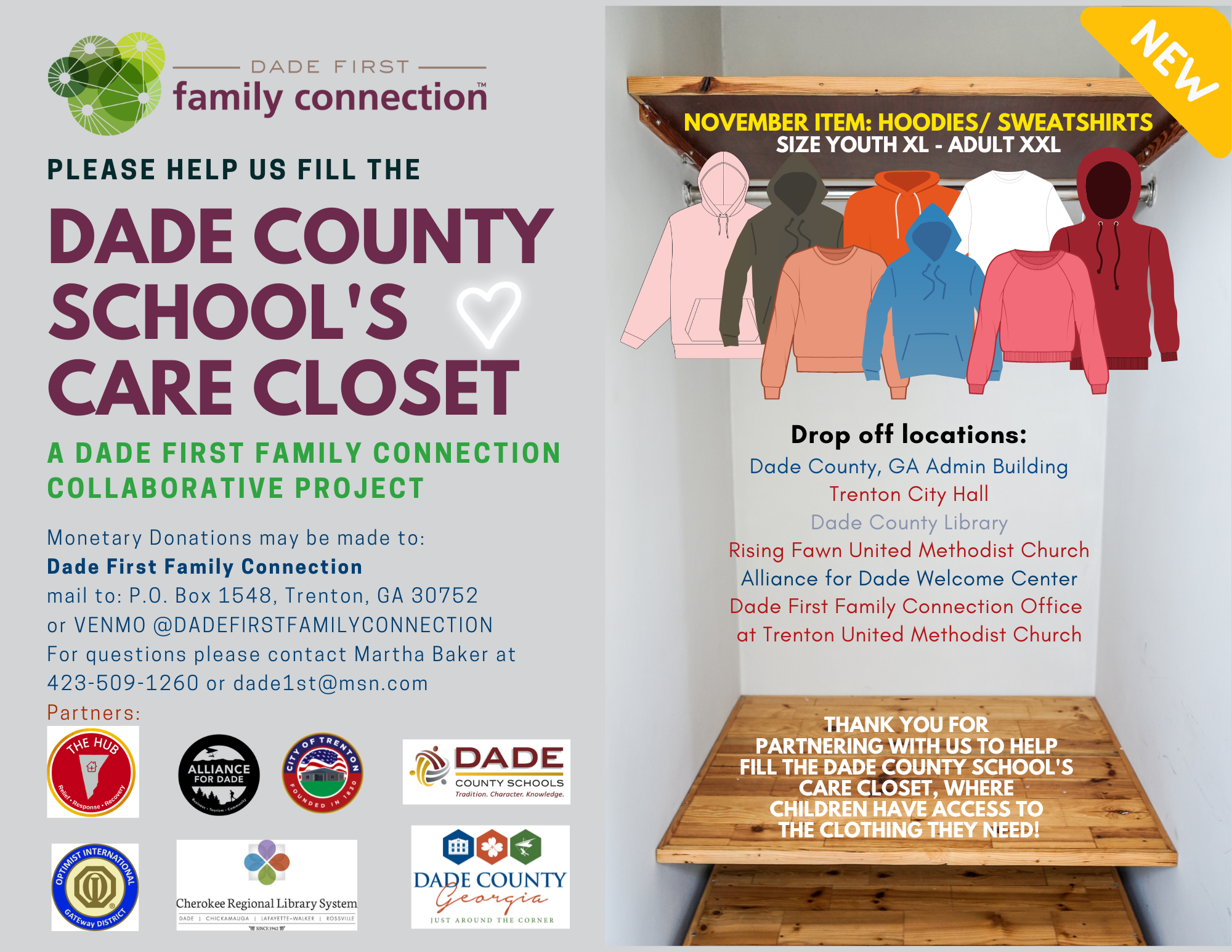 Care Closet Hoodies Sweatshirts November 2022