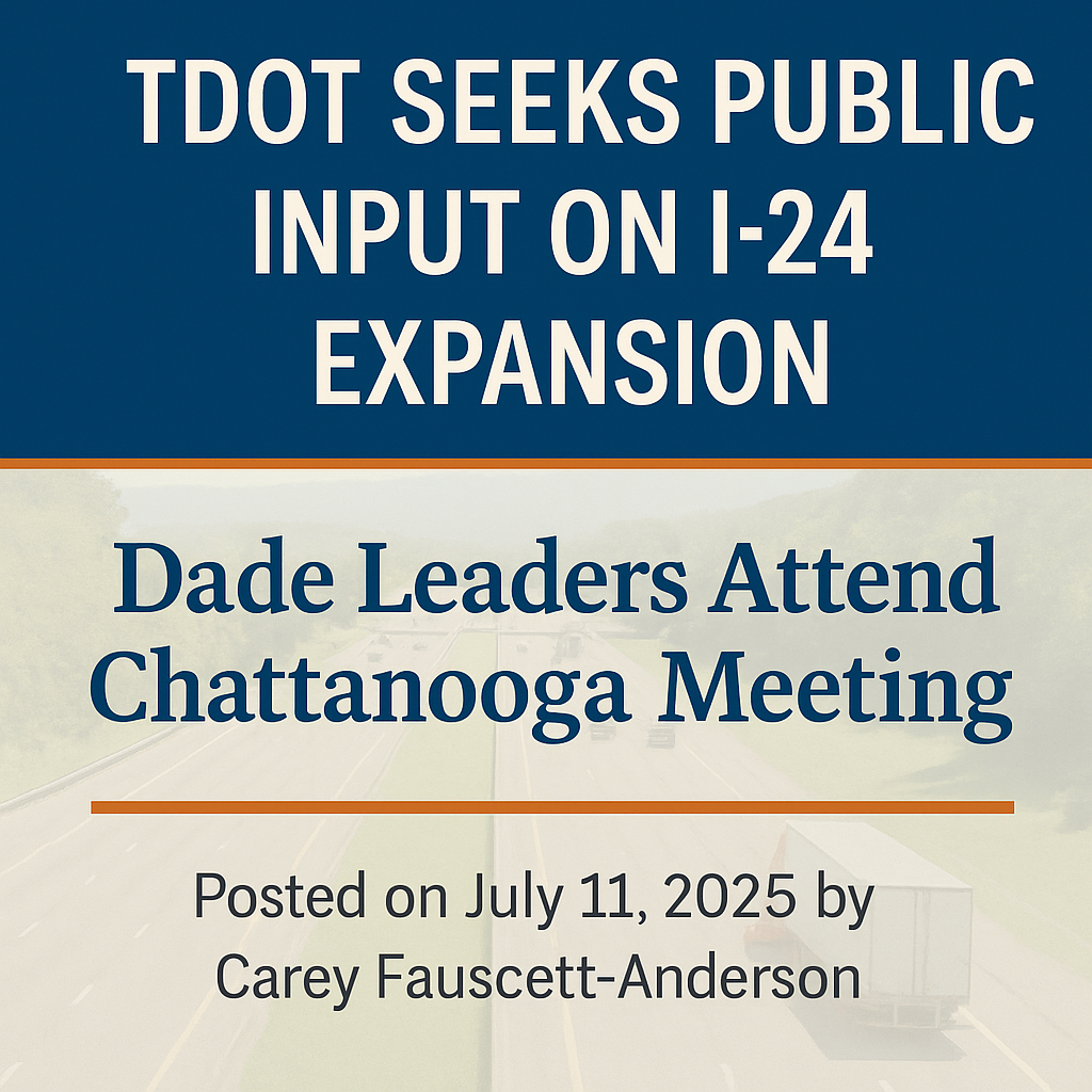 T-DOT I-24 Meeting Graphic